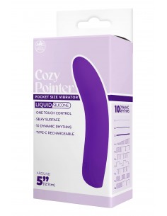 NMC 5 INCH SILICONE 10 FUNCTION VIBRATOR PURPLE 2
