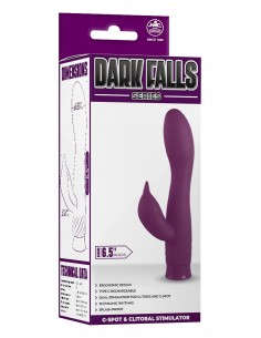 NMC 6.5 INCH RECHARGEABLE SILICONE 10 FUNCTIONS SPEED VIBRATOR PURPLE 2