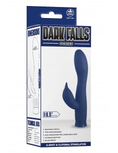 NMC 6.5 INCH RECHARGEABLE SILICONE 10 FUNCTIONS SPEED VIBRATOR BLUE 2