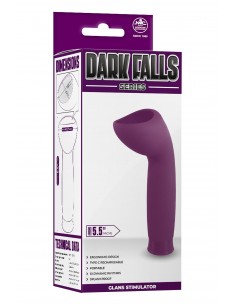 NMC 5.5 INCH RECHARGEABLE SILICONE 10 FUNCTIONS SPEED GLANS STIMULATOR PURPLE 2