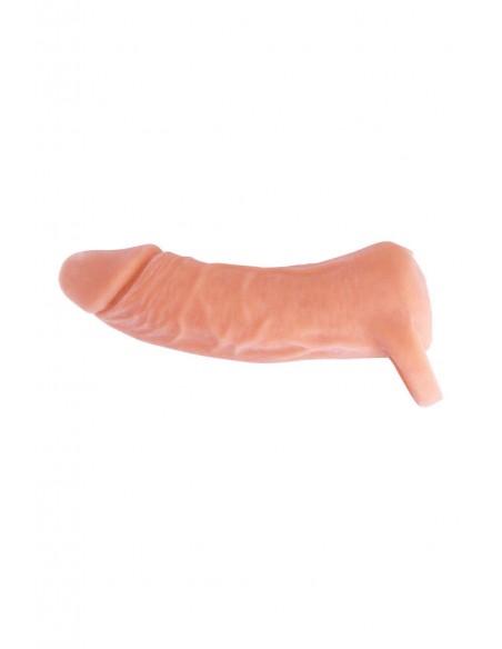 NMC TWO IN ONE 7 INCH PENIS EXTENDER AND MASTURBATOR FLESH