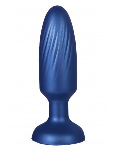 NMC 3.5 INCHSILICONE ANAL PLUG METALLIC BLUE
