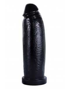 NMC 9.5 INCH PVC GIANT DILDO BLACK