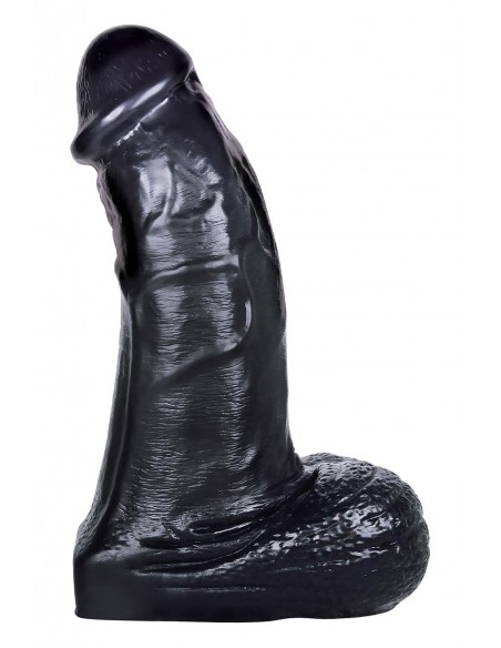 NMC 8.5 INCH PVC GIANT DILDO BLACK