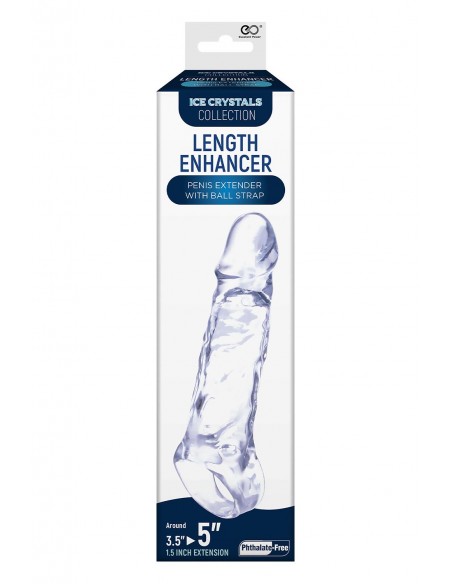 NMC 5 INCH PENIS EXTENDER WITH BALL STRAP CLEAR