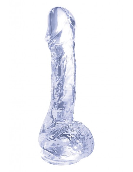 NMC 7 INCH REALISTIC DILDO WITH SUCTION CUP CLEAR