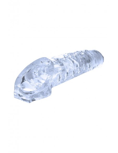 NMC 9 INCH TPE TRANSPARENT PENIS LENGTH ENHANCER WITH BALL STRAP