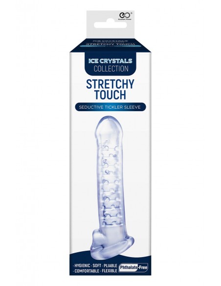 NMC 5.5 INCH TPE TRANSPARENT PENIS ENHANCER