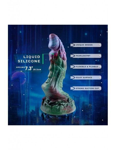 NMC 7 INCH SILICONE MONSTER DILDO
