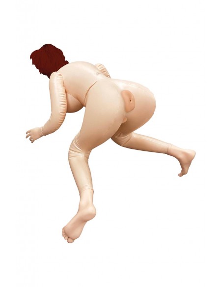 NMC 104CM PVC INFLATABLE SITTING DOLL WITH ASIAN FACE