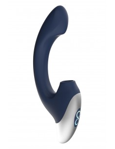 NMC SILICONE RECHARGEABLE VIBRATOR BLUE