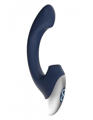 NMC SILICONE RECHARGEABLE VIBRATOR BLUE