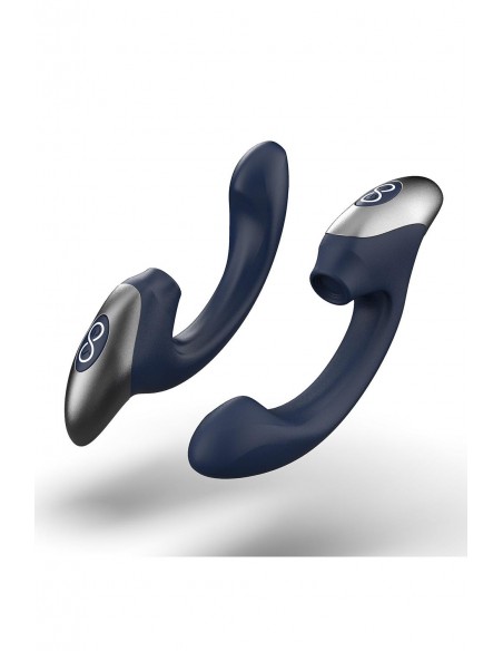 NMC SILICONE RECHARGEABLE VIBRATOR BLUE