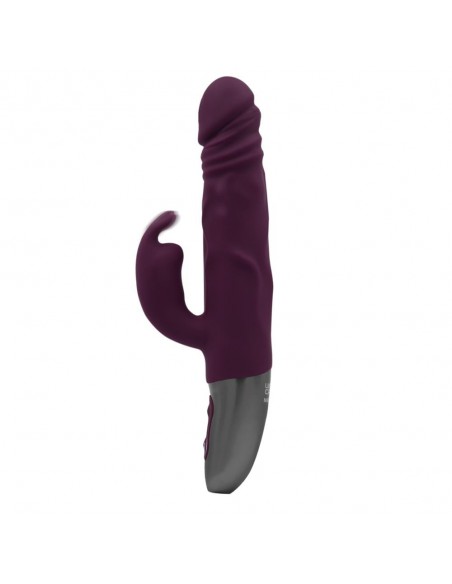 NMC SILICONE RECHARGEABLE VIBRATOR RUBINE RED