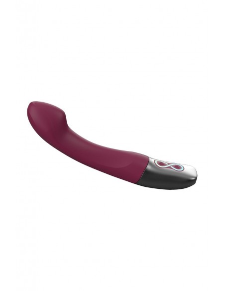 NMC SILICONE RECHARGEABLE VIBRATOR RUBINE RED