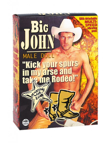 BIG JOHN PVC INFLATABLE DOLL WITH PENIS
