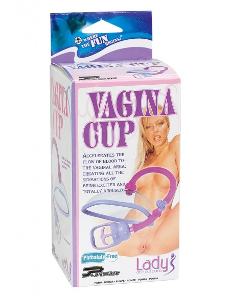 VAGINA CUP WITH INTRA PUMP