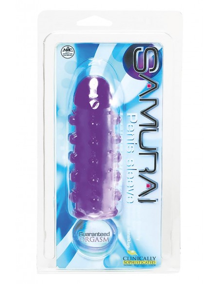 SAMURAI PENIS SLEEVE PURPLE