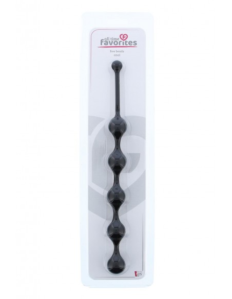 ALL TIME FAVORITES FIVE BEADS ANAL BLACK