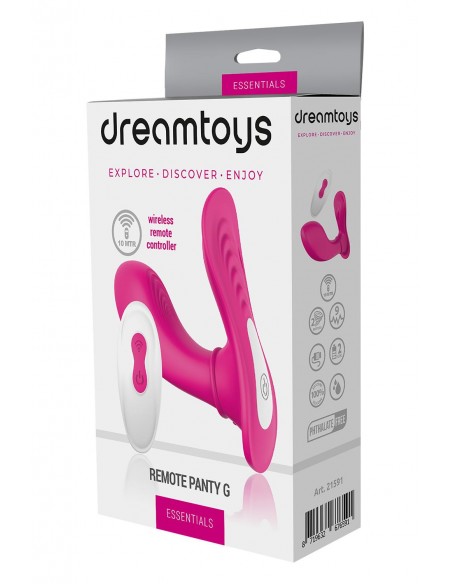 ESSENTIALS REMOTE PANTY G MAGENTA