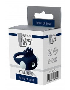 ESSENTIALS STIMU RING BLUE 2