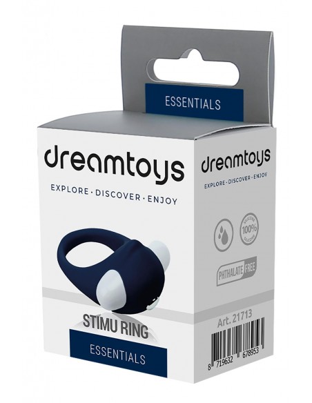 ESSENTIALS STIMU RING BLUE