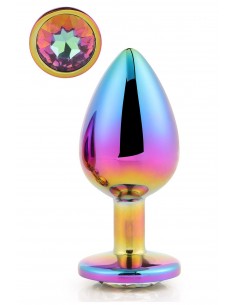 GLEAMING LOVE MULTICOLOUR PLUG LARGE