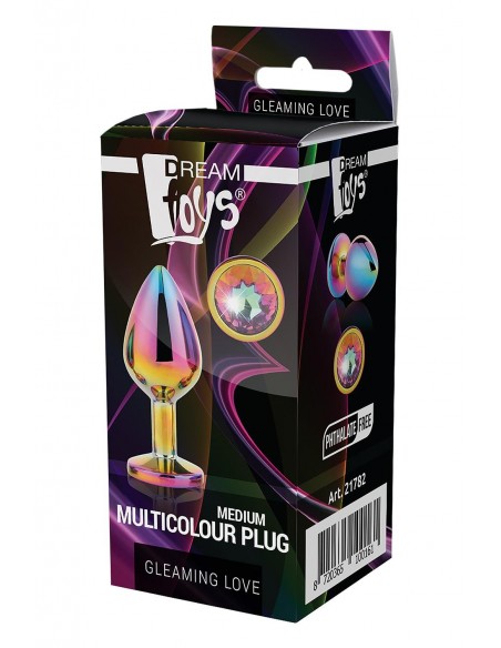 GLEAMING LOVE MULTICOLOUR PLUG MEDIUM