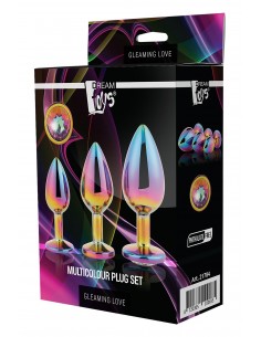 GLEAMING LOVE MULTICOLOUR PLUG SET 2