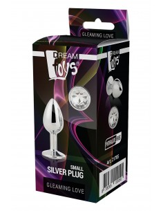 GLEAMING LOVE SILVER PLUG SMALL 2