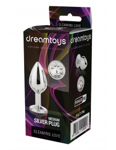 GLEAMING LOVE SILVER PLUG MEDIUM 2