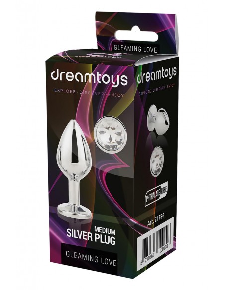 GLEAMING LOVE SILVER PLUG MEDIUM