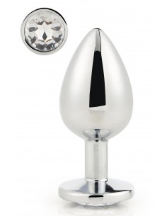 GLEAMING LOVE SILVER PLUG LARGE