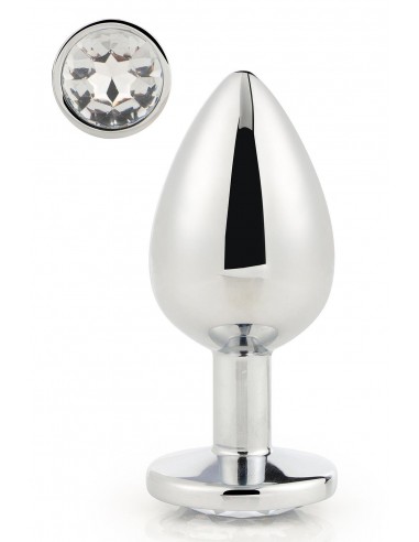 GLEAMING LOVE SILVER PLUG LARGE