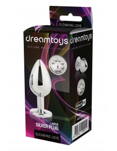 GLEAMING LOVE SILVER PLUG LARGE 2
