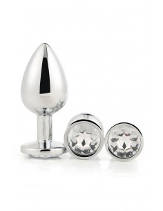 GLEAMING LOVE SILVER PLUG SET