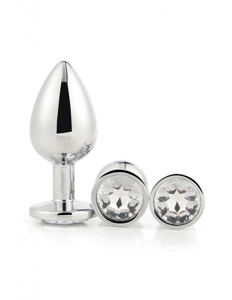 GLEAMING LOVE SILVER PLUG SET