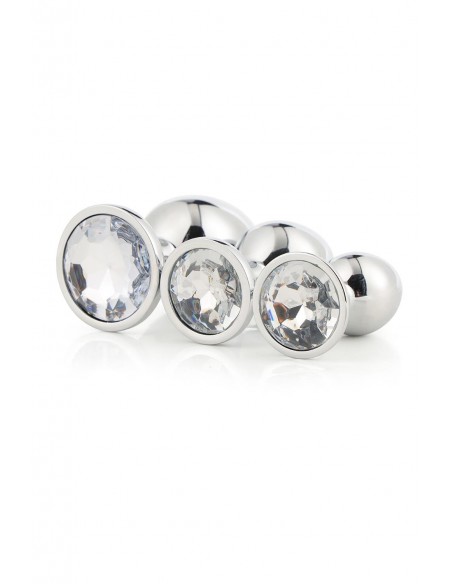 GLEAMING LOVE SILVER PLUG SET