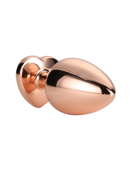GLEAMING LOVE ROSE GOLD PLUG SMALL
