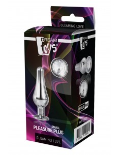 GLEAMING LOVE SILVER PLEASURE PLUG S 2