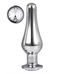 GLEAMING LOVE SILVER PLEASURE PLUG L