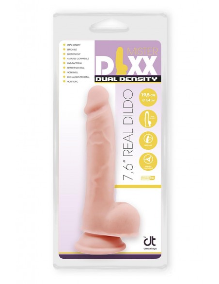 MR. DIXX 7.6INCH DUAL DENSITY DILDO