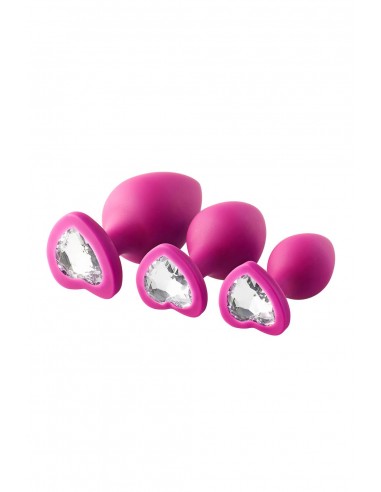 FLIRTS ANAL TRAINING KIT GEM STONE PINK
