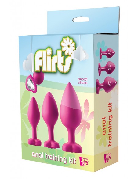 FLIRTS ANAL TRAINING KIT GEM STONE PINK