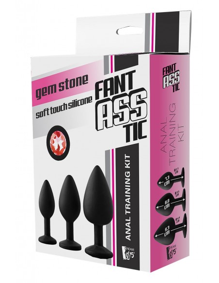 FANTASSTIC ANAL TRAINING KIT RED STONE