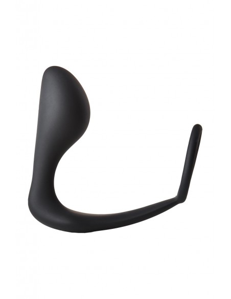 FANTASSTIC ANAL PLUG WITH COCKRING BLACK