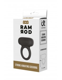 RAMROD STRONG VIBRATING COCKRING BLACK 2