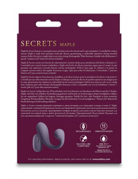 SECRETS MAPLE PURPLE