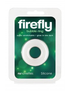 FIREFLY BUBBLE RING SMALL WHITE 2