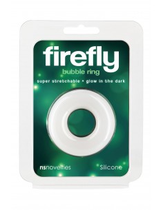 FIREFLY BUBBLE RING MEDIUM WHITE 2